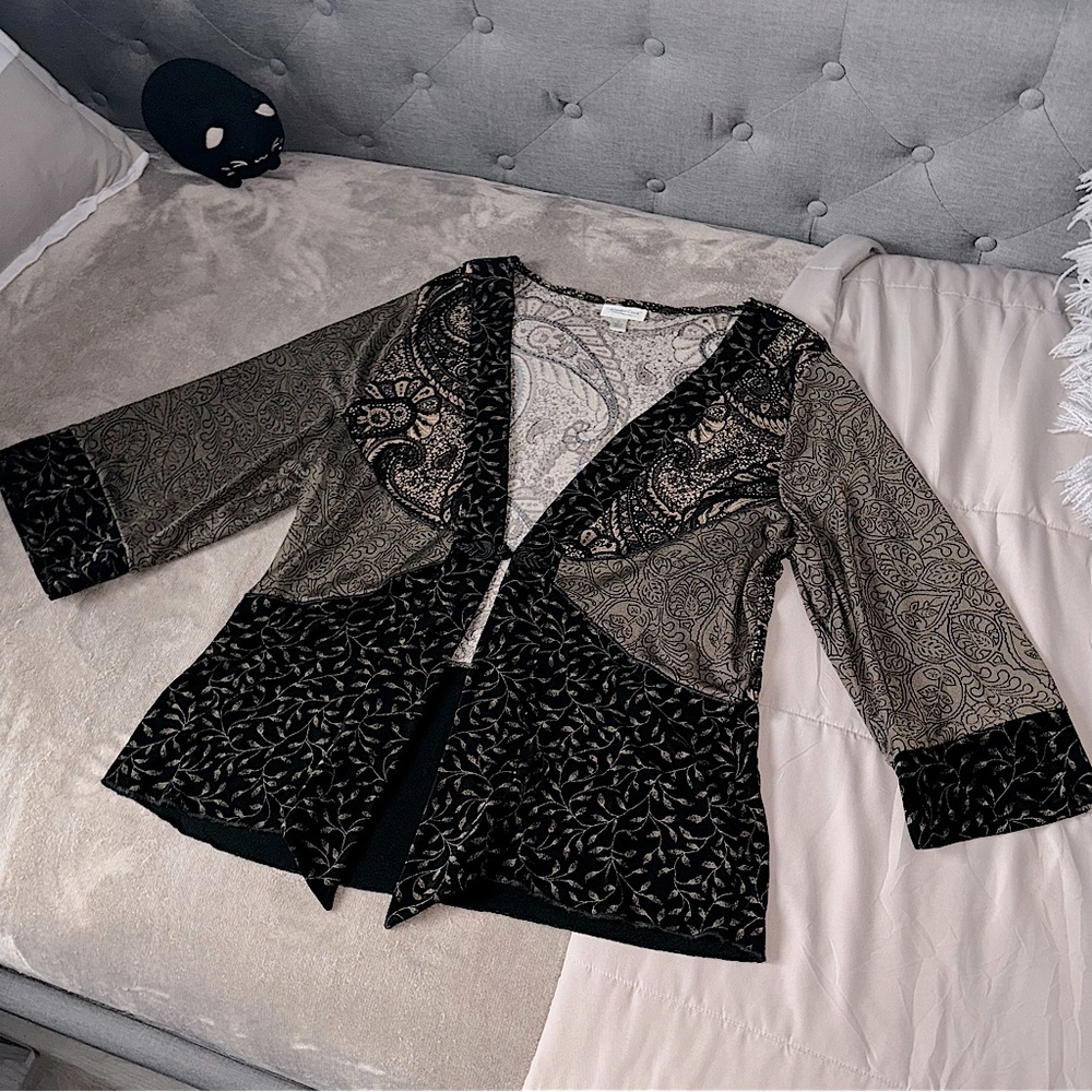 2piece set Coldwater Creek Cami & Cover